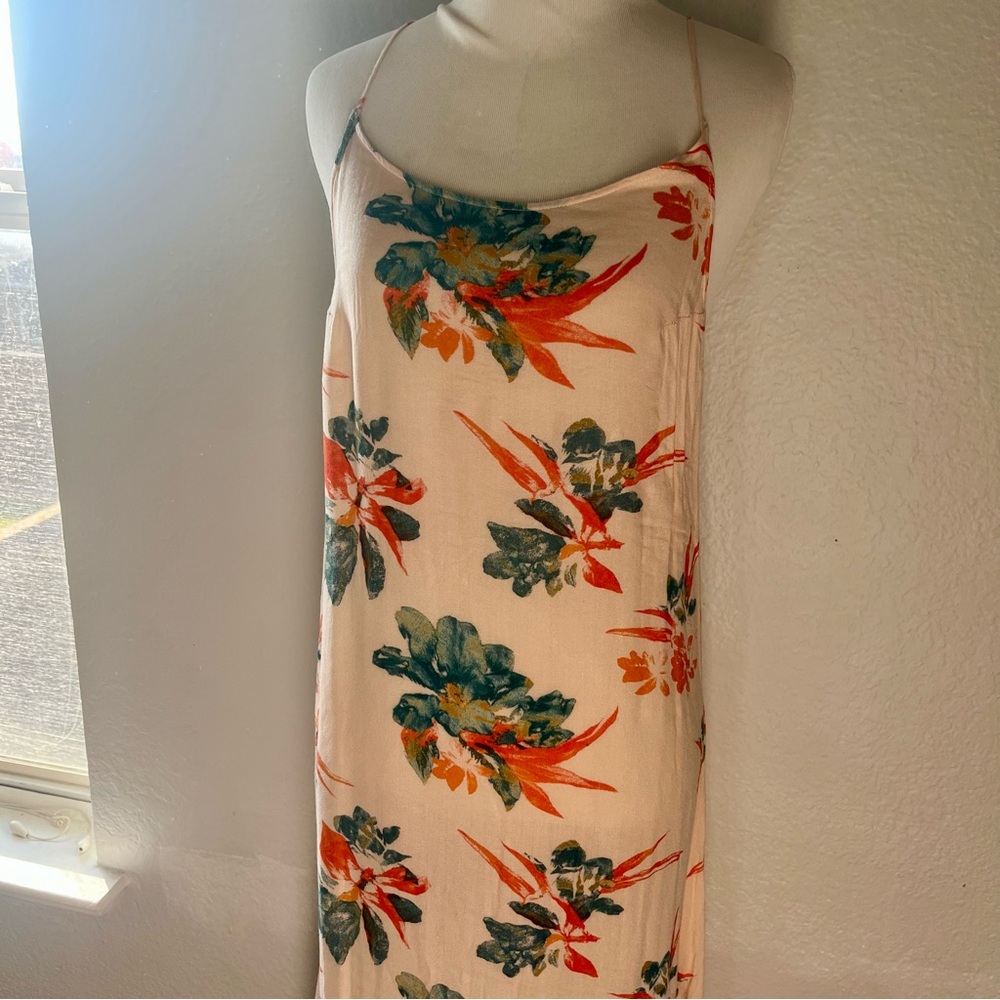 Free People Hibiscus Floral Star Chasing Maxi Dress Size Small - Picture 3 of 16